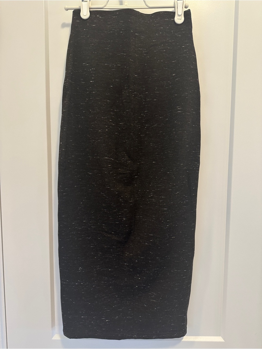 Aritzia Wilfred Heathered Black Pencil Skirt With Front Slit Size XXS Women’s - Picture 5 of 11